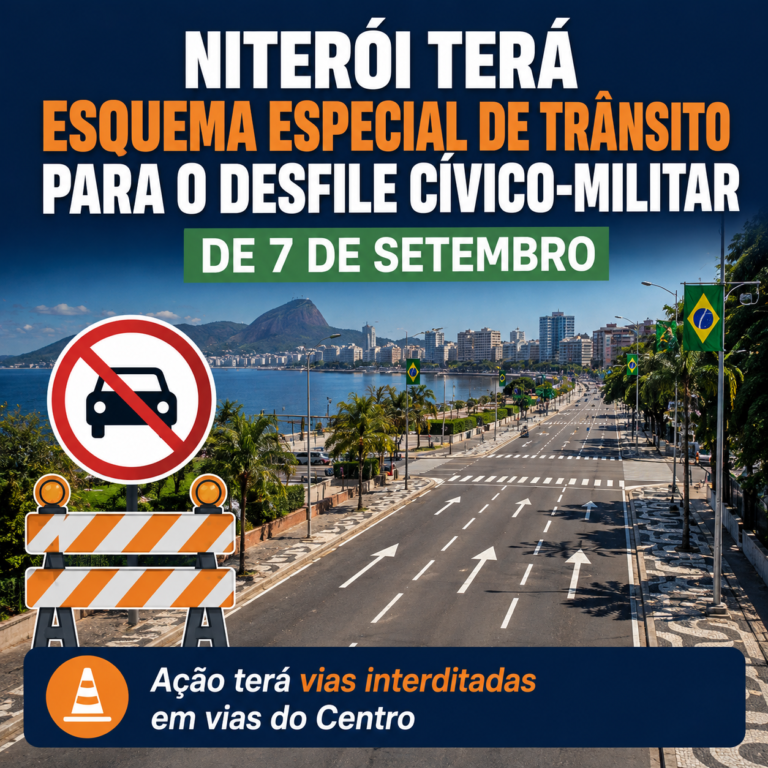 Niterói terá esquema especial de trânsito para o desfile cívico-militar de 7 de Setembro niteroi-tera-esquema-especial-de-transito-para-o-desfile-civico-militar-de-7-de-setembro